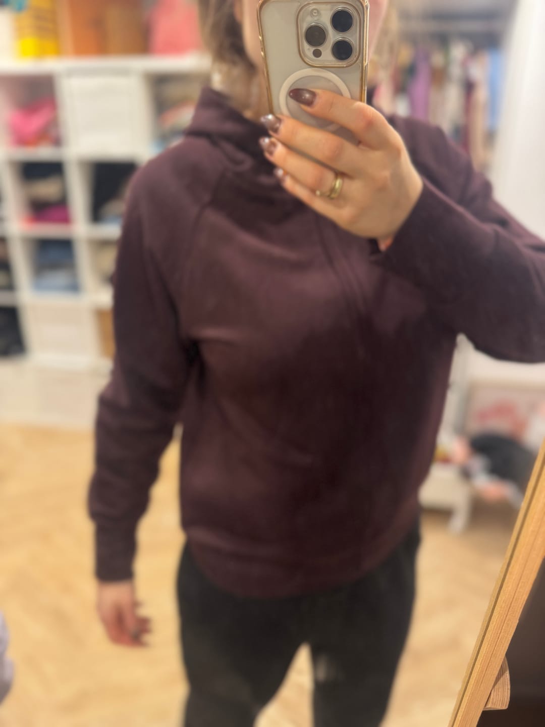 Customer photo review of Every Day Merino Damen Kapuzenjacke