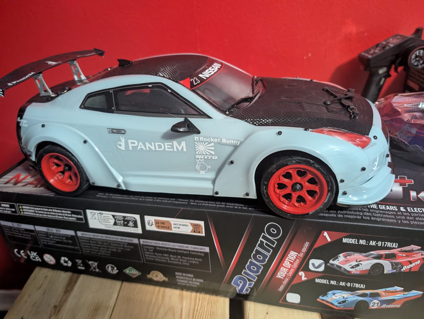 Customer photo review of Rlaarlo 1/10 Metal Version On-Road Cars AK-787 Roller(Without Electric Parts)