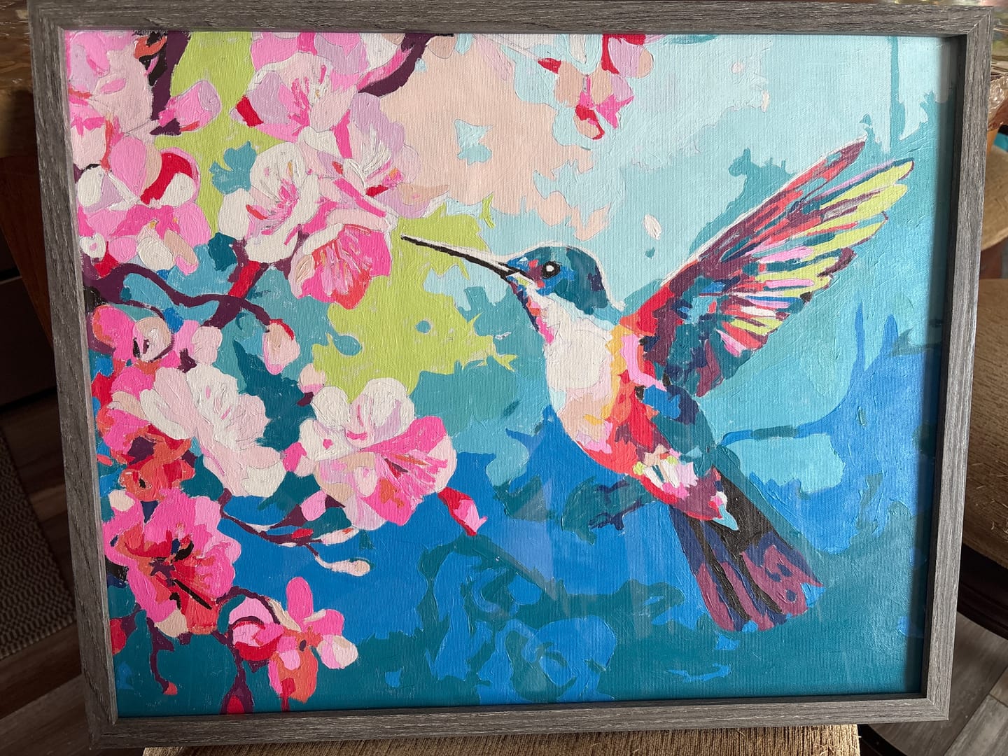 Customer photo review of Feeding Hummingbird