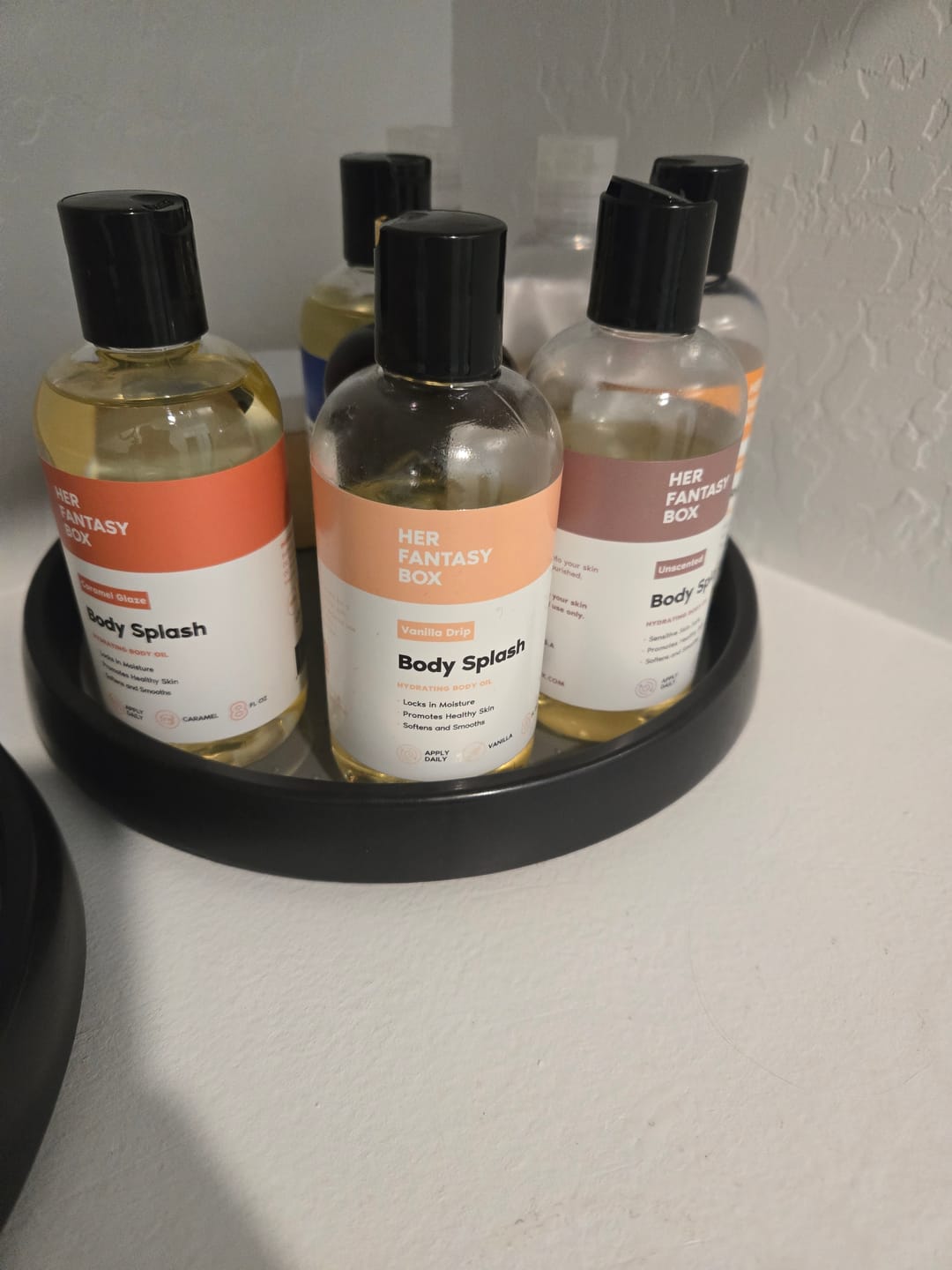 Customer photo review of Sweet Skin Body Oil Bundle