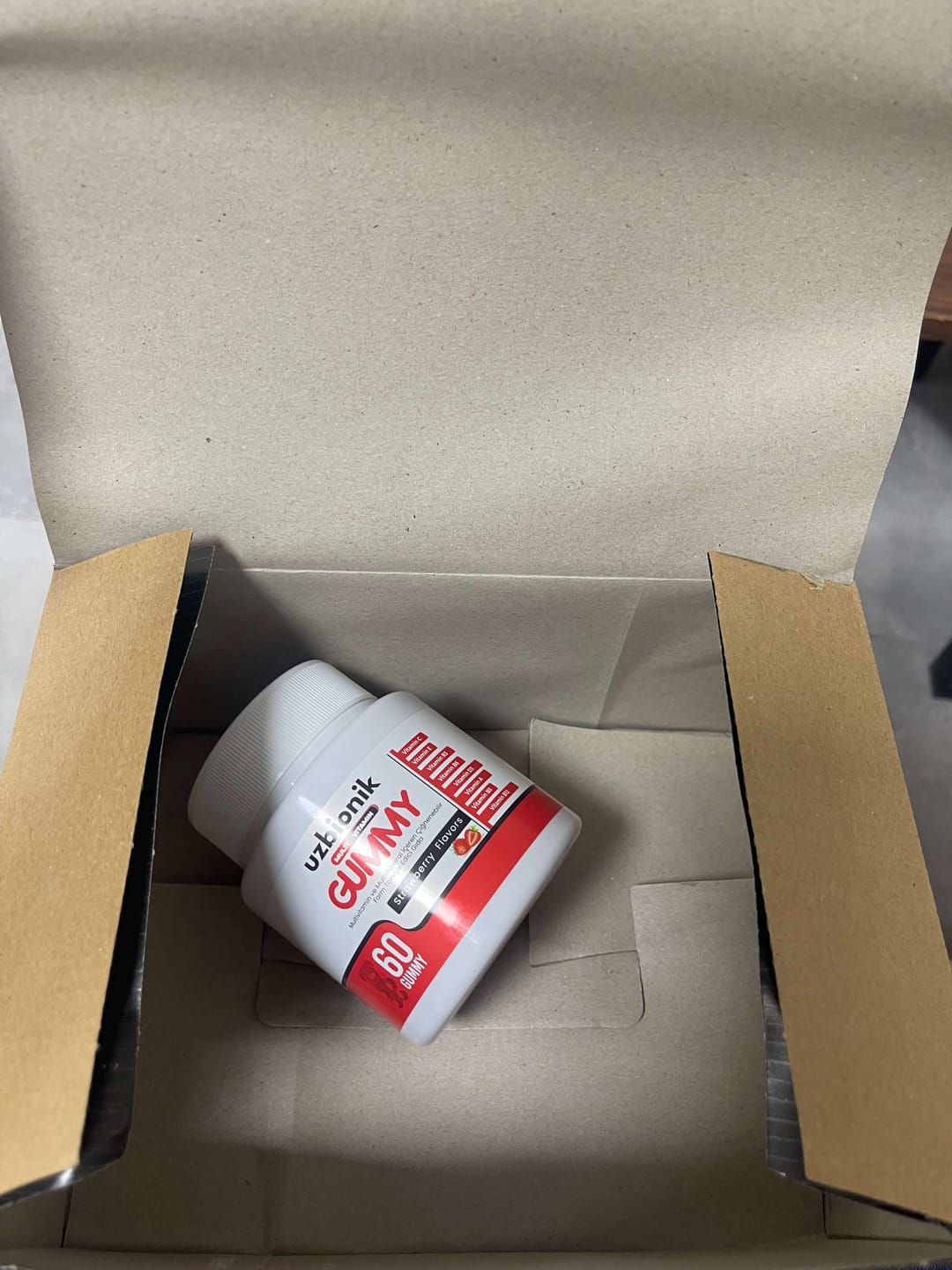 Customer photo review of Uzbionik™ Gelişim Destekleyici Multivitamin Gummy