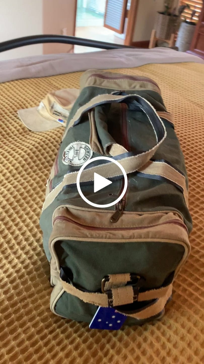 Customer video review of Globetrotter Duffle Bag