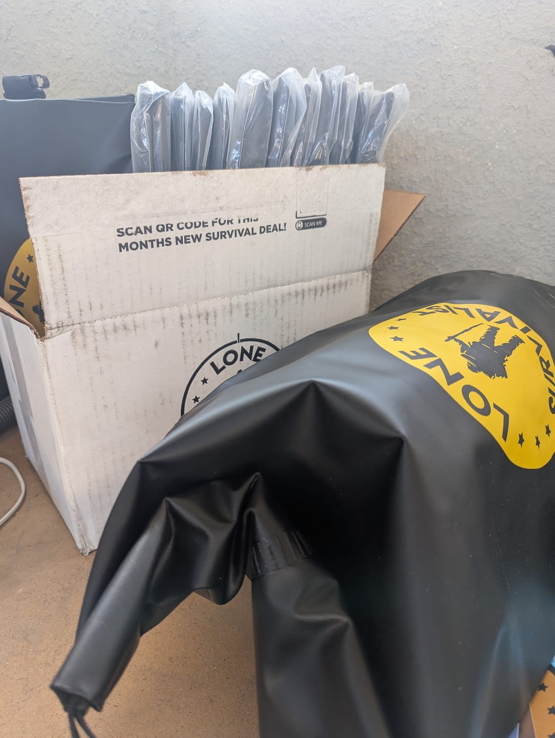 Customer photo review of Buy 1 Get 2 FREE Dry Bags!
