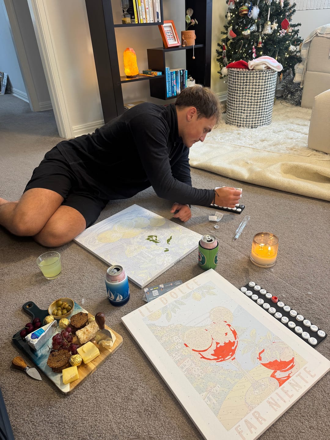 Customer photo review of Aperol in Italy | Paint by Numbers