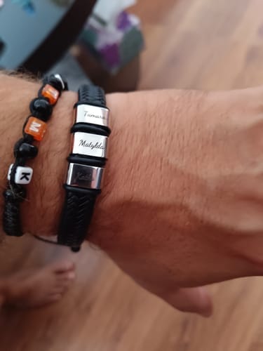 Customer photo review of Bracelet: Viking