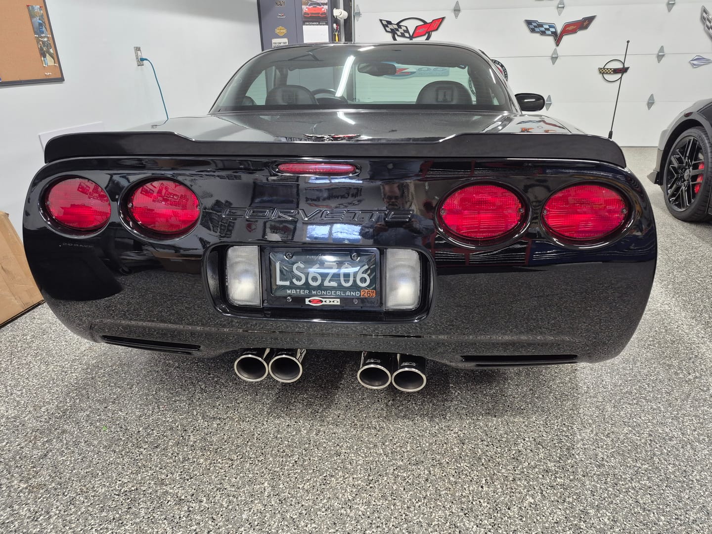 Customer photo review of Corvette C5 ZR1 Extended Rear Trunk Spoiler
