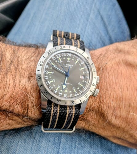 Customer photo review of 007 Bond Nylon Strap- Five Eye