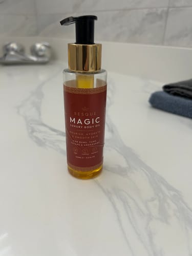 Customer photo review of Besque™ Magic Body Oil - 100ml