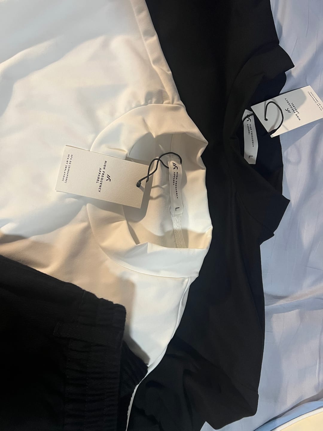 Customer photo review of Mock Neck Athleisure Oversized T-Shirt