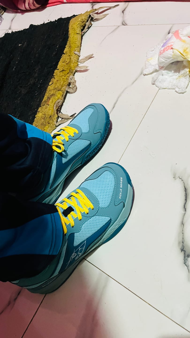 Customer photo review of Bacca Bucci Pickle Series Court Sneakers | OrthoLite Eco Insoles