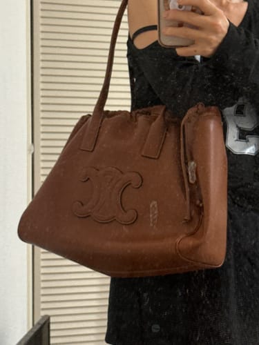 Customer photo review of CUIR TRIOMPHE 44  TAN CALFSKIN