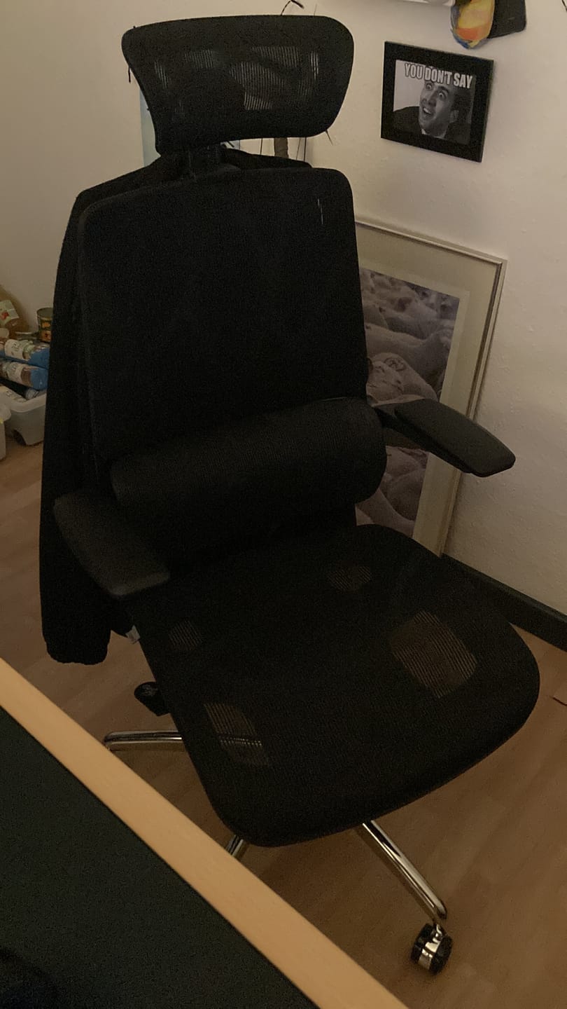 Customer photo review of M59AS Ergonomischer Bürostuhl