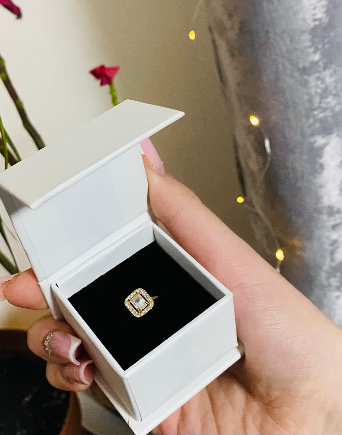 Customer photo review of Inel Elegance - Auriu