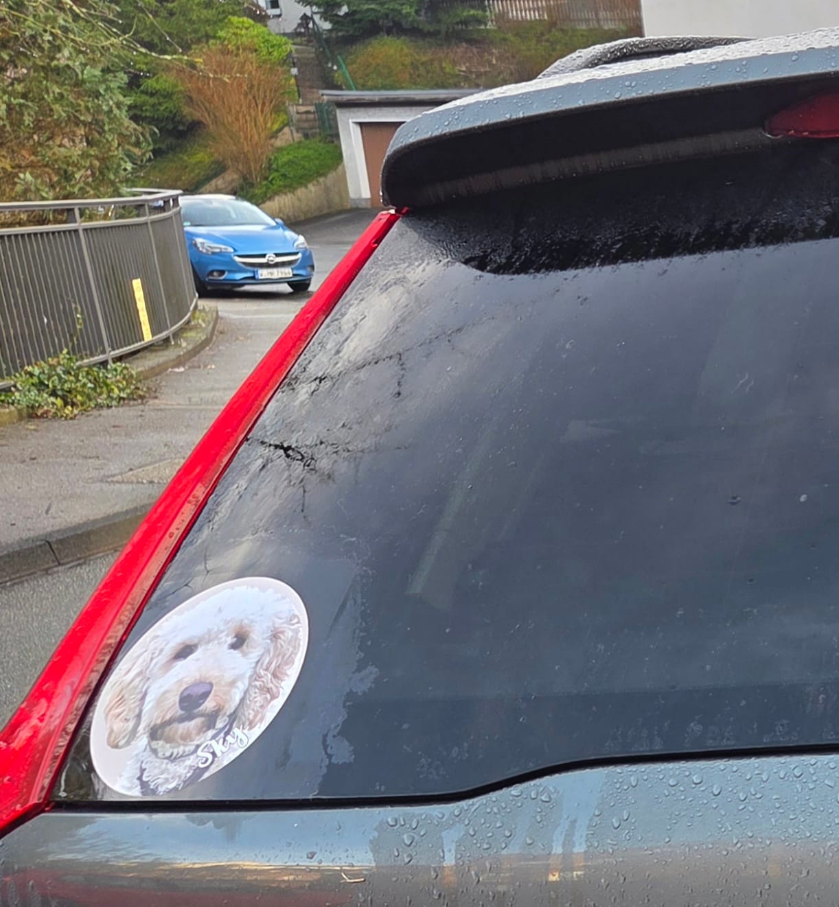 Customer photo review of Dein Foto - Individueller Autoaufkleber