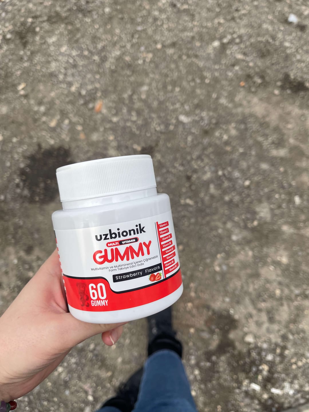 Customer photo review of Uzbionik™ Gelişim Destekleyici Multivitamin Gummy