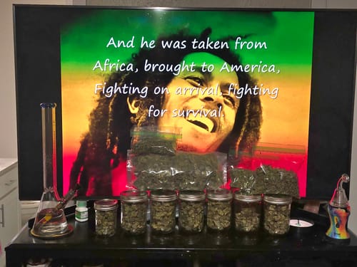 Customer photo review of Wedding Crasher THCA Flower LB