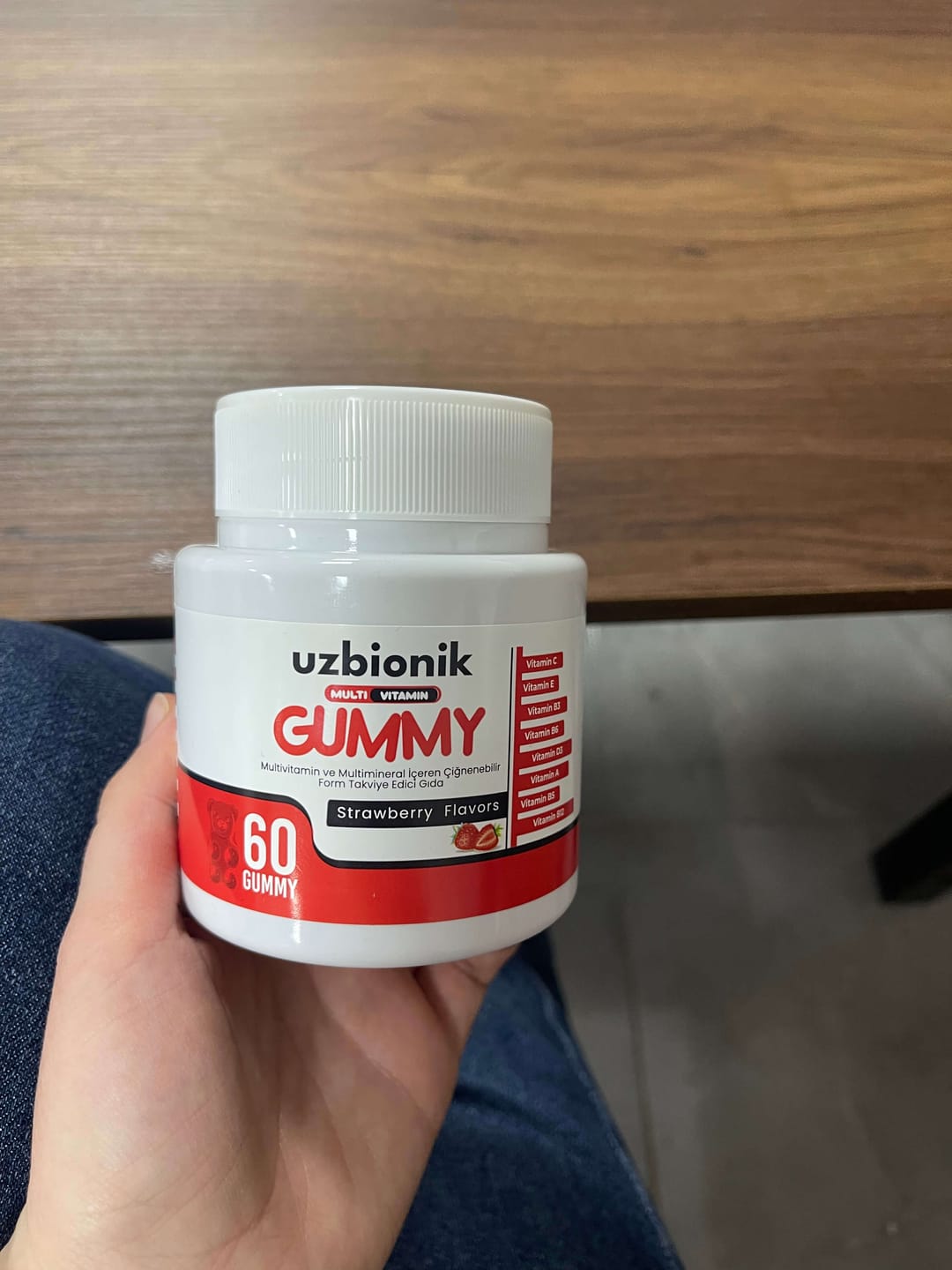 Customer photo review of Uzbionik™ Gelişim Destekleyici Multivitamin Gummy