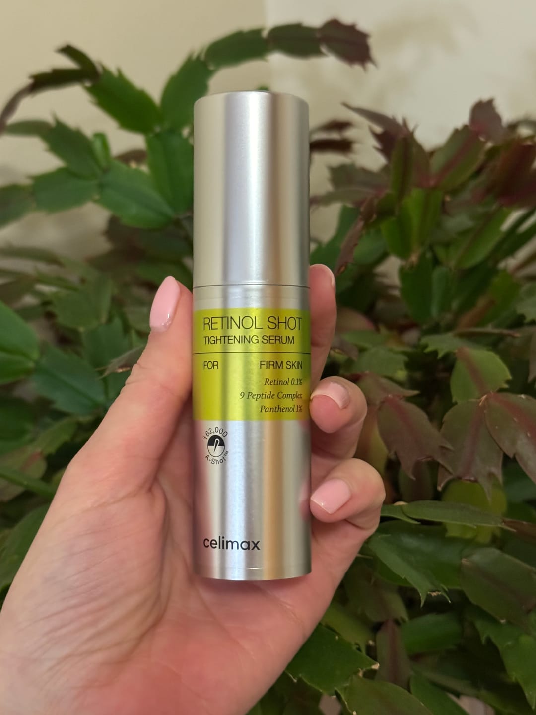 Customer photo review of Liftinga efektu piešķirošs serums ar retinolu un mikroadatām Celimax The Vita−A Retinol Shot Tightening Serum
