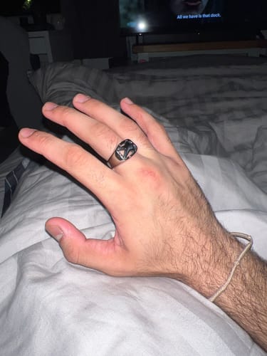 Customer photo review of Shooting Star Ring