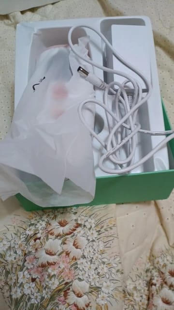 Customer photo review of IPL Hair Removal Device Painless Permanent Hair Reduction