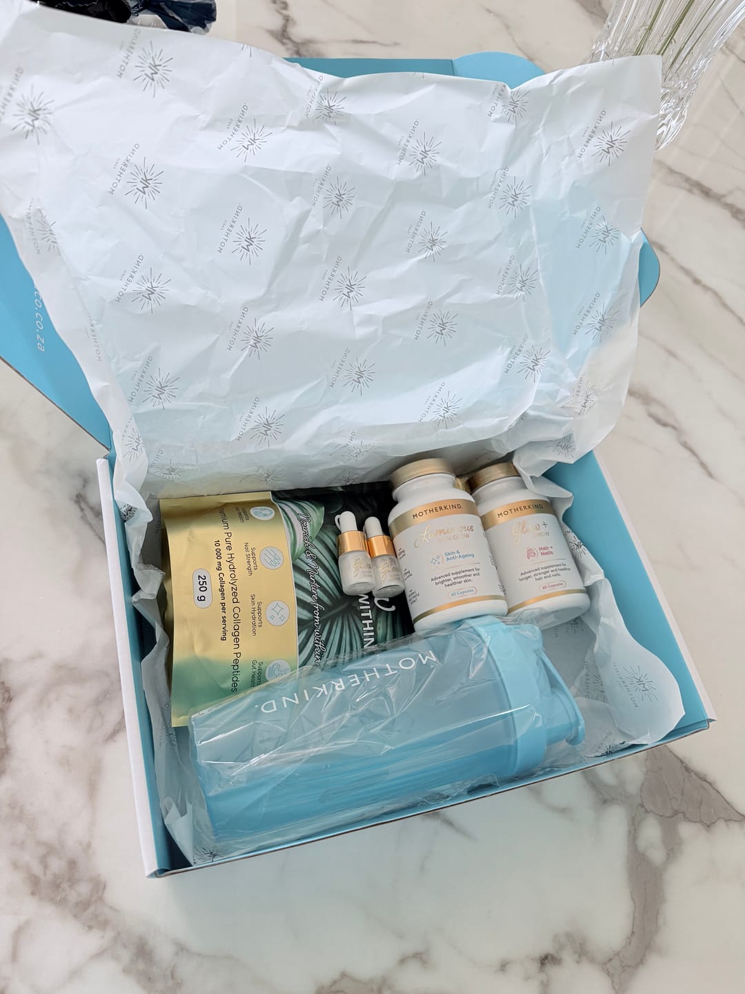 Customer photo review of Glow Beauty Bundle