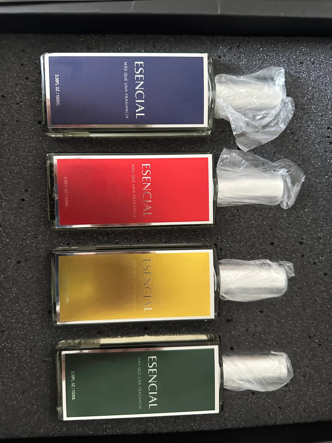 Customer photo review of Set "Más Vendidos Mujer" 4 Perfumes