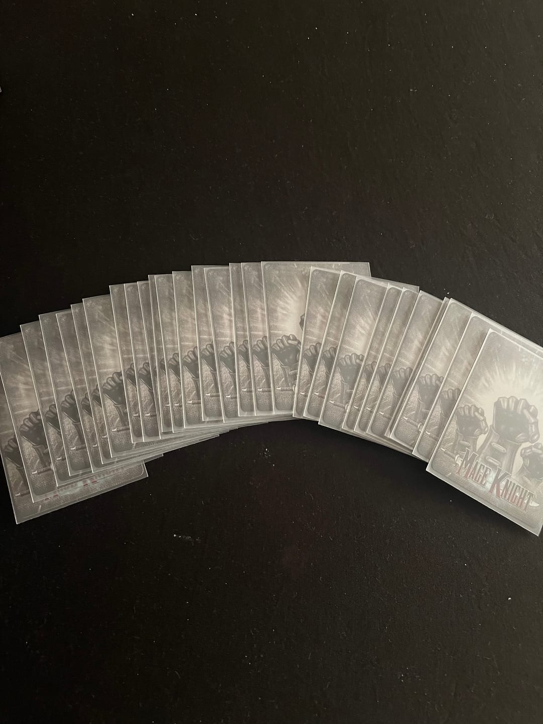 Customer photo review of Mage Knight Ultimate Edition Card Sleeve Kit