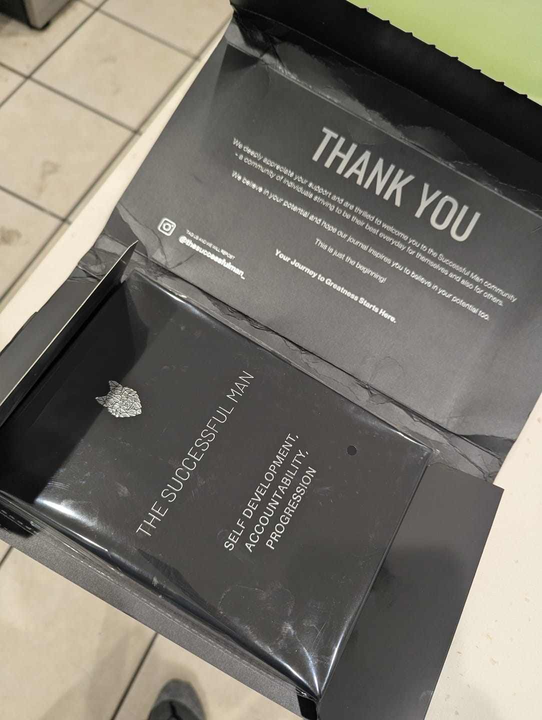 Customer photo review of The Successful Man