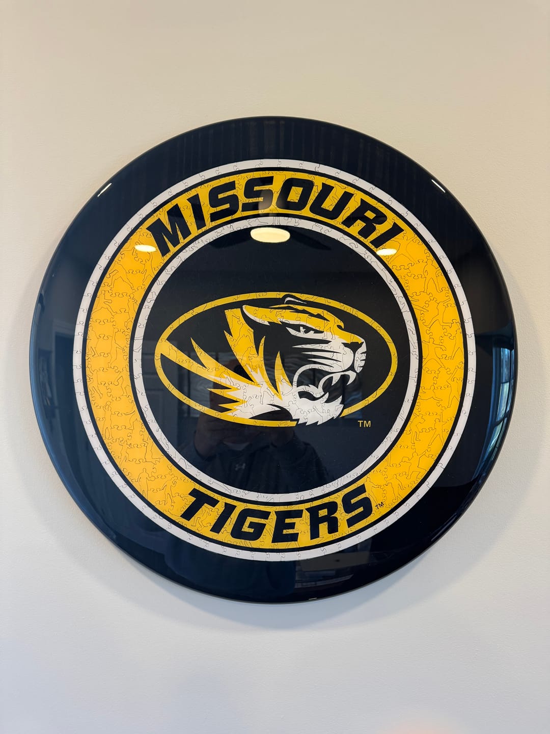 Customer photo review of University of Missouri - Wooden Puzzle