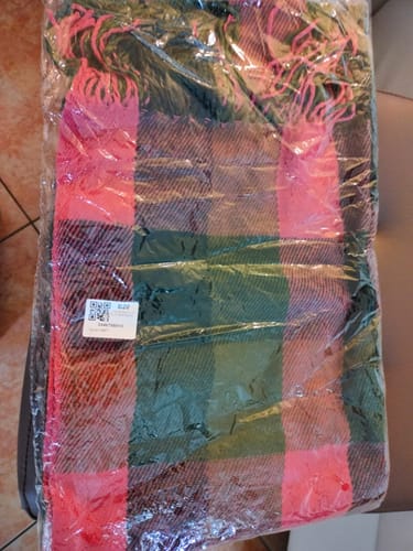Customer photo review of Sciarpa Oversize in Misto Cashmere - Morbidezza - Eleganza