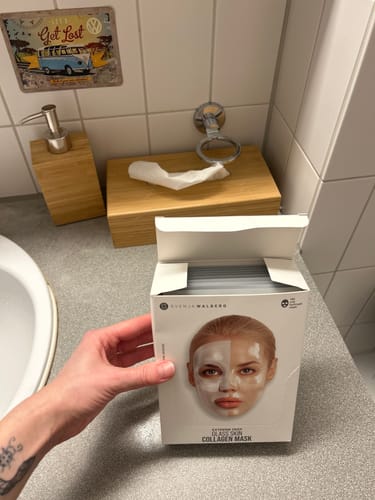 Customer photo review of Glassskinmask® - 10er Pack - Hydrogel Gesichtsmaske für strahlende Haut