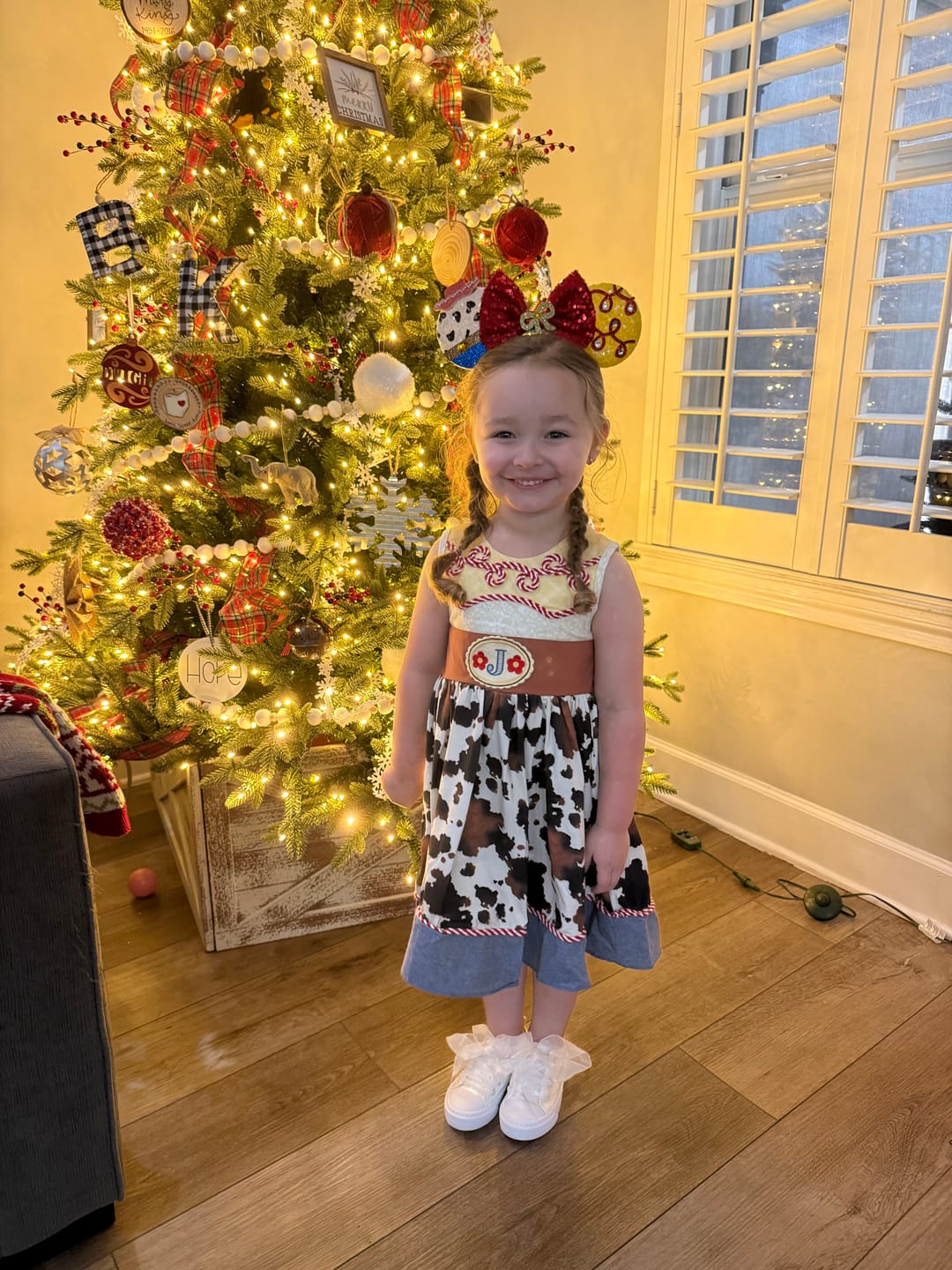 Customer photo review of Cowgirl Character Twirl Dress Reimagined