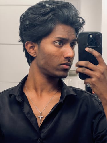 Customer photo review of CRUCIFIX CHAIN | Silver