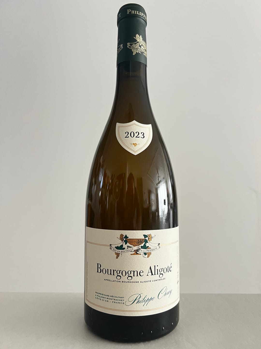 Customer photo review of Domaine Philippe Chavy Bourgogne Aligote 2023