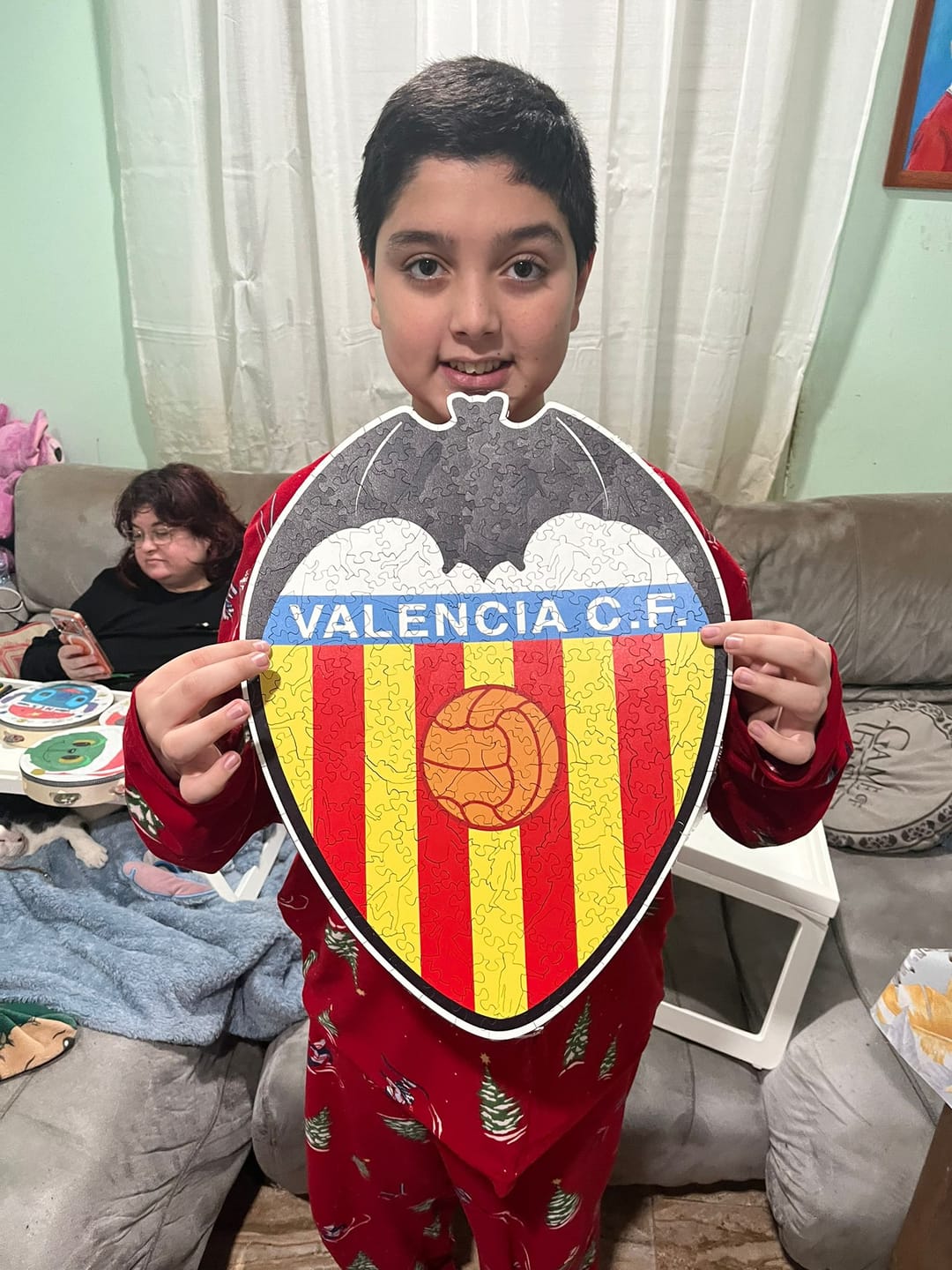 Customer photo review of Valencia CF® Logo - Puzzle de Madera