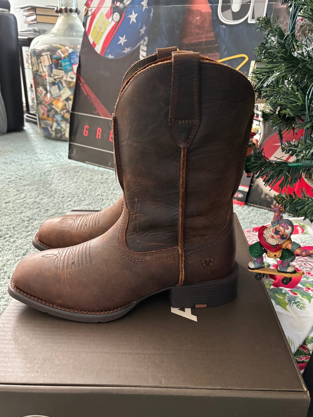 Customer photo review of Men's Sport Rambler Western Boots