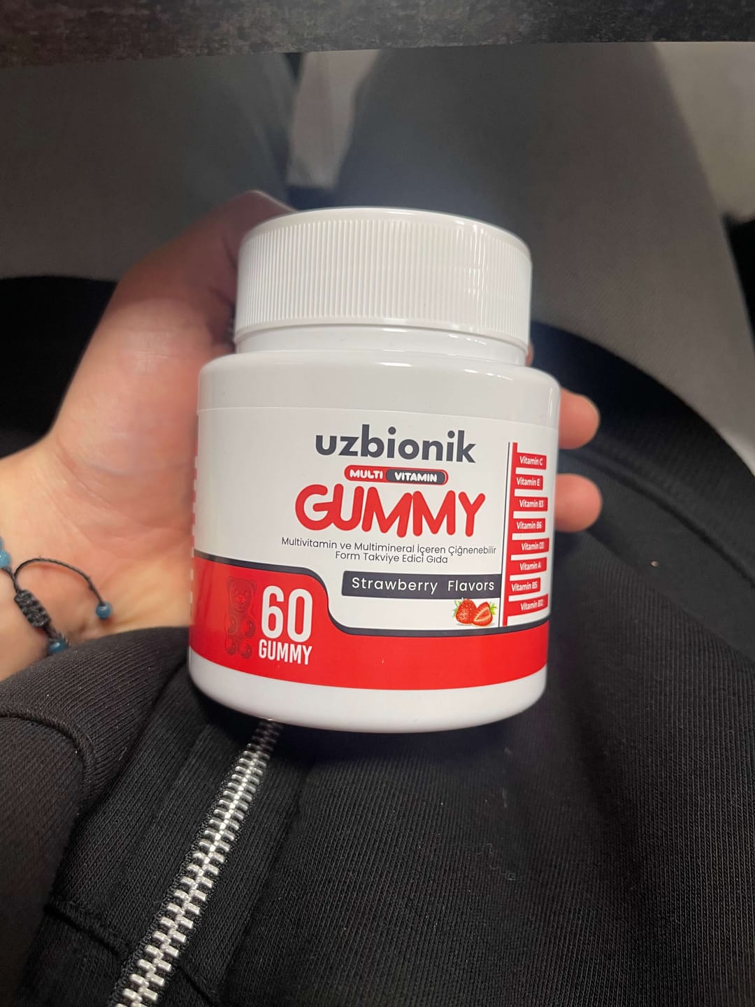 Customer photo review of Uzbionik™ Gelişim Destekleyici Multivitamin Gummy