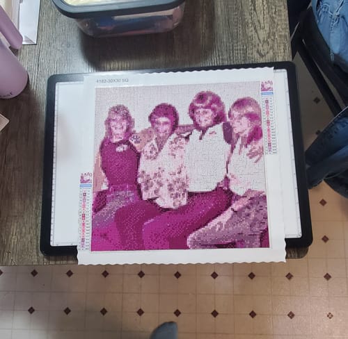 Customer photo review of Diamond Painting - Custom Photo