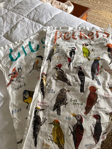 Customer photo review of Tits Cotton Tea Towel