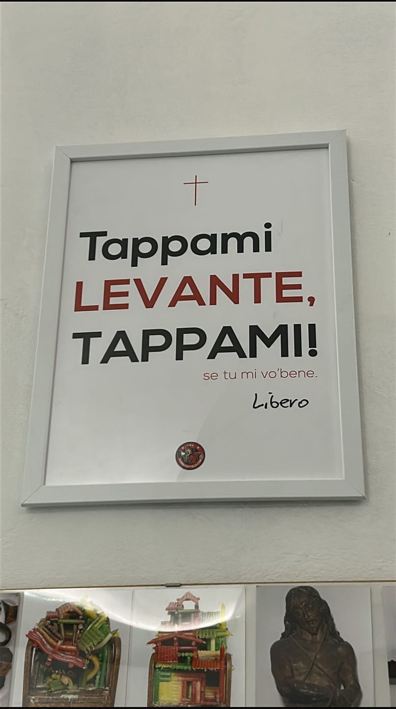 Customer photo review of TAPPAMI LEVANTE - Il Ciclone