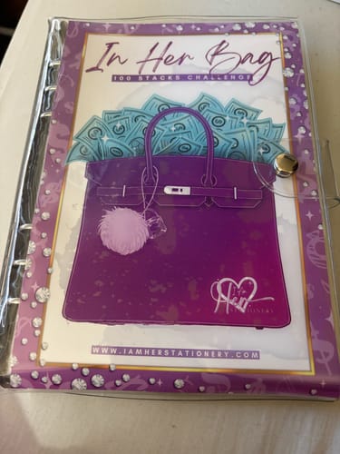 Customer photo review of In Her Bag - $5,050 Challenge Binder