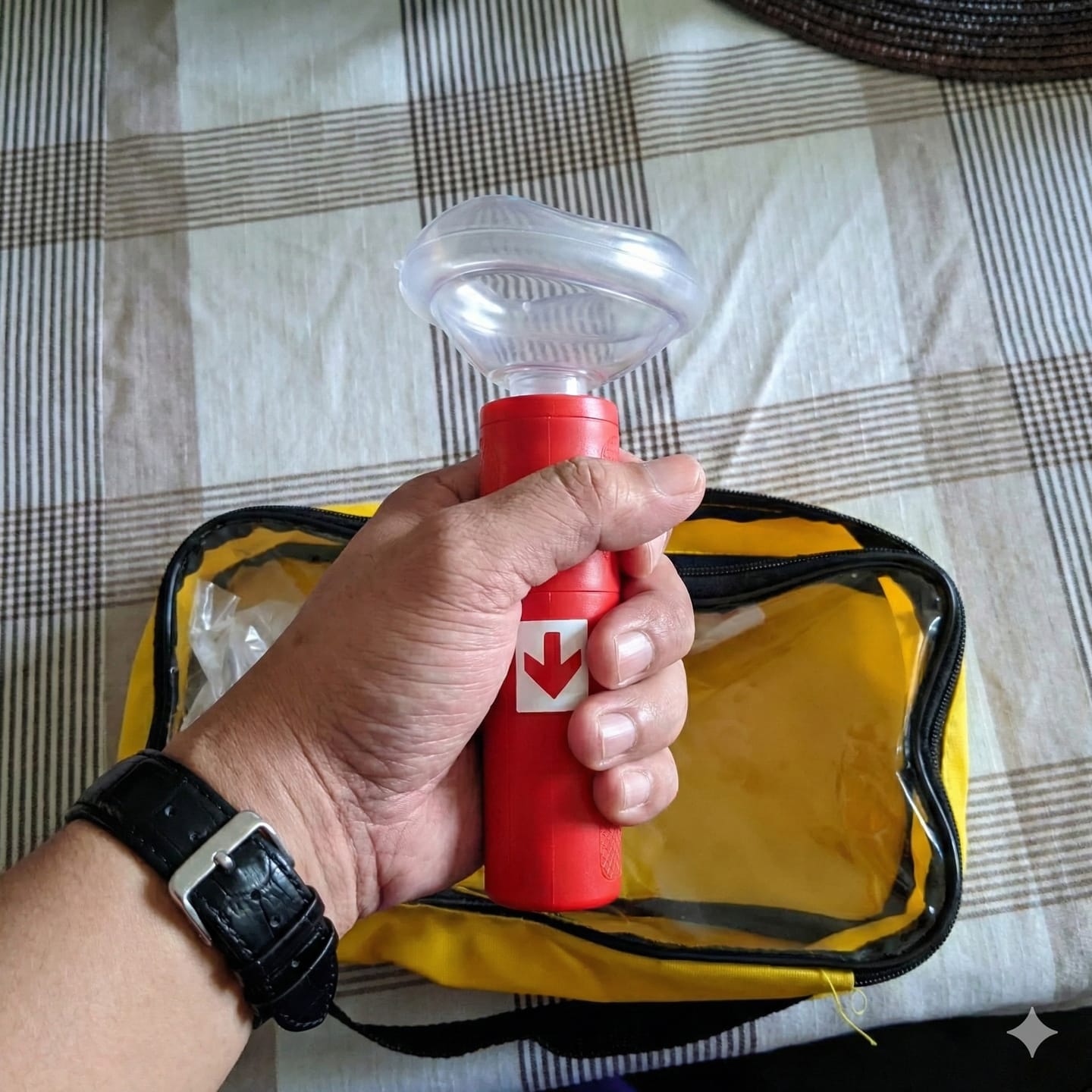 Customer photo review of LifeAid 2.0 | Anti-Choking Device For Adult & Children
