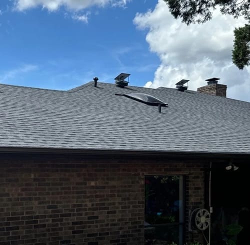 Customer photo review of 12" Dual-Power Solar Roof Fan-55W