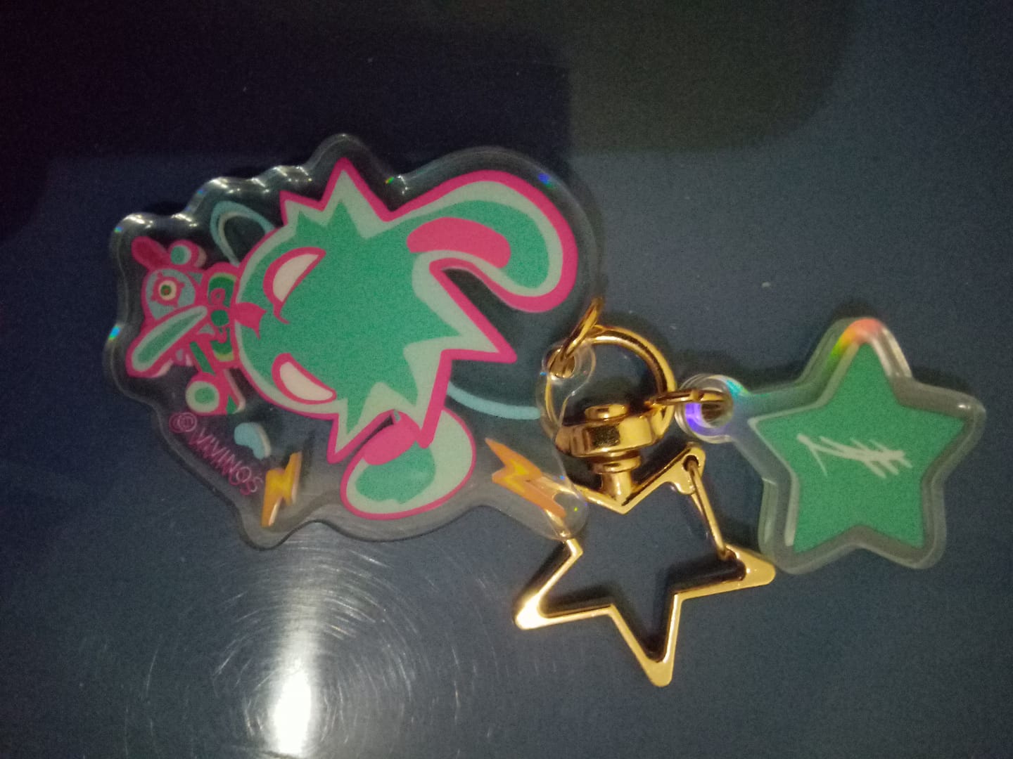 Customer photo review of Alien Stage Rabbit Series Acrylic Key Chain