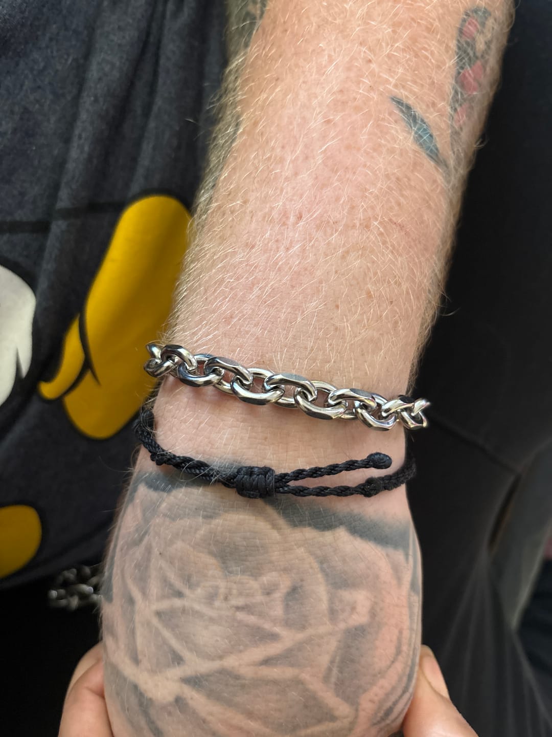 Customer photo review of CUBAN LINK BRACELET