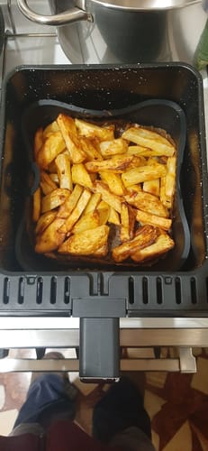 Customer photo review of Air Fryer Novio StonePro