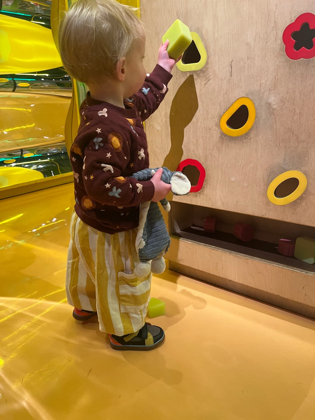 Customer photo review of Flying Birds Quilted Sweatshirt