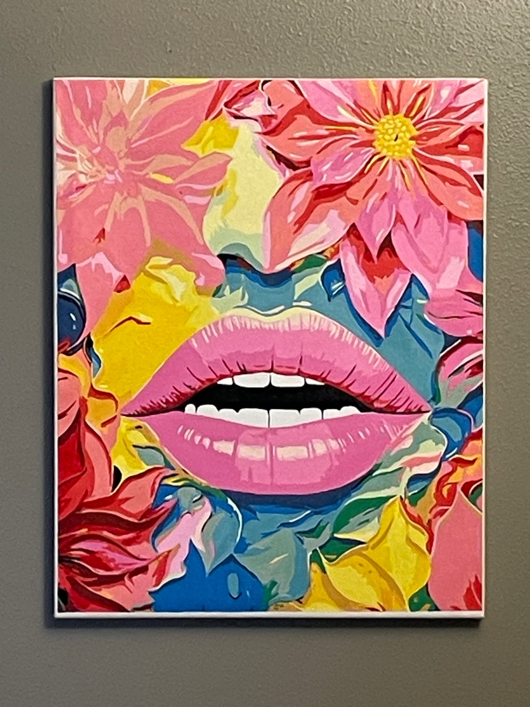 Customer photo review of Pop Art Lips