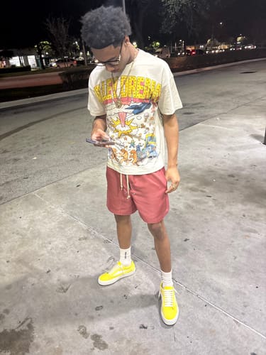 Customer photo review of Vale Forever Chaos Bling Tee Cream