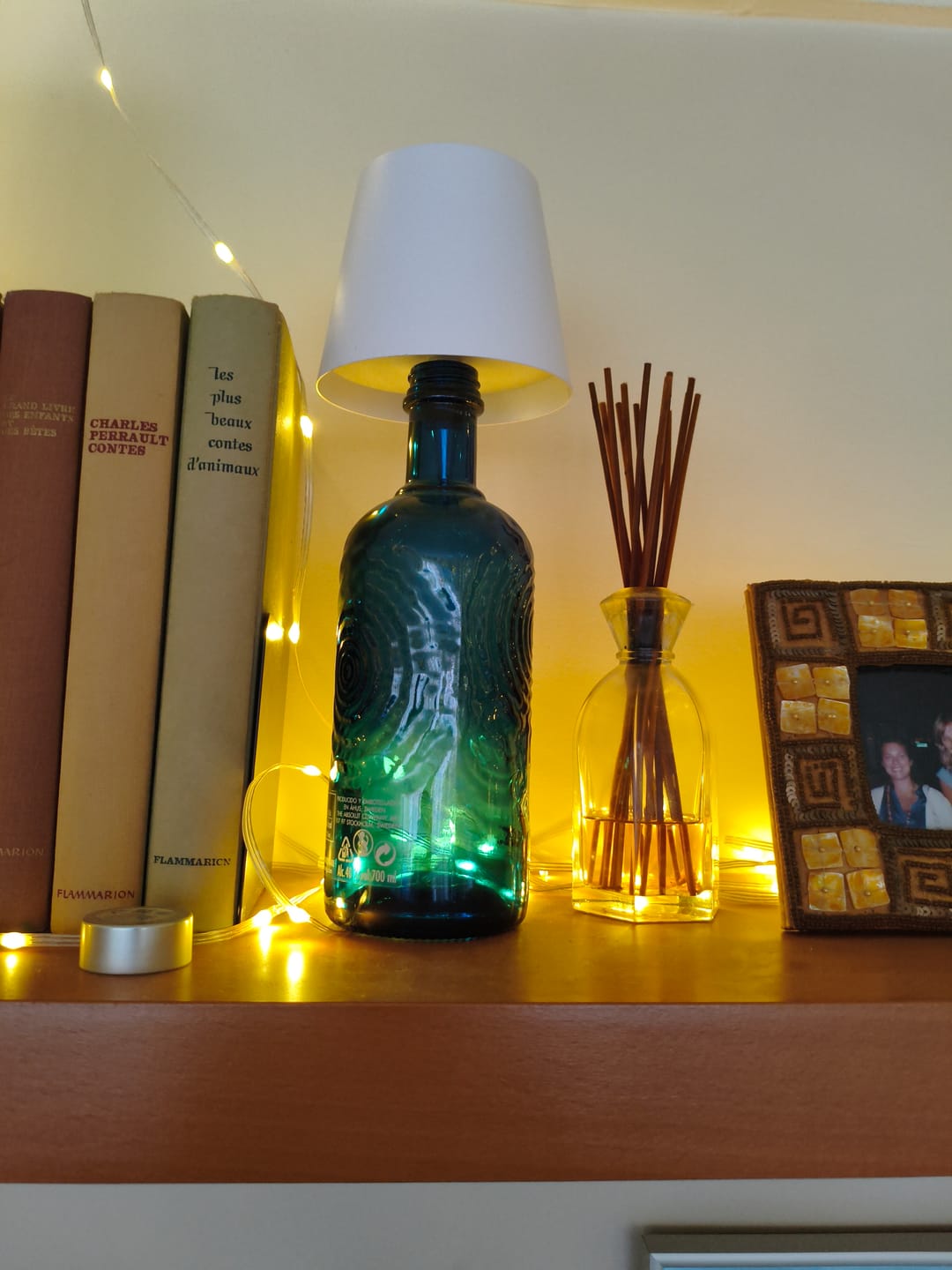 Customer photo review of Luminella | Lámpara Decorativa Botellas Recargable sin Cables